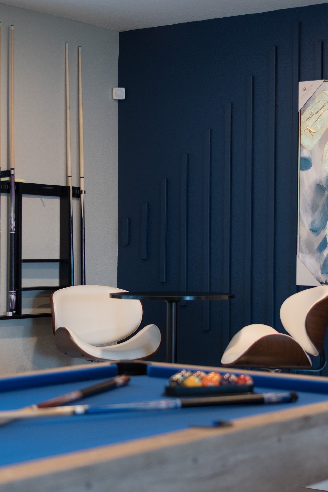 Pool table game room